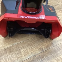 中古　電動除雪機　バッテリー、充電器付の画像