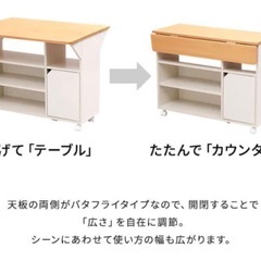 キッチンワゴンの画像