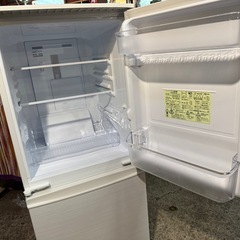 シャープ SHARP 冷蔵庫(幅48.0cm) 137L つけかえどっちもドア 2ドア ホワイト系 SJ-D14F-Wの画像