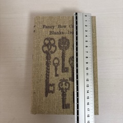 本形の小物入れの画像