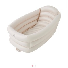 西松屋ソフトベビーバス　アイボリーの画像