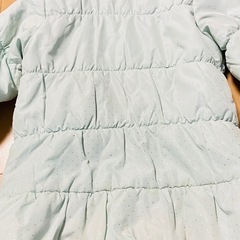 120㎝ダウンコート　グリーンの画像