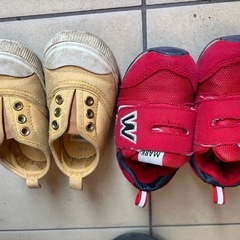 14センチ 子ども靴の画像