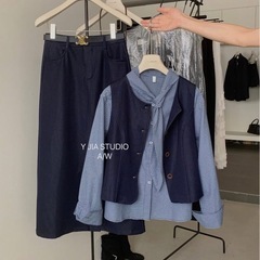 2点セットアップ(ベスト・スカート)・Sサイズ・新品の画像