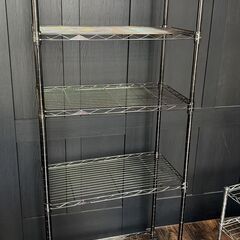 美品 アルミラック キャスター付きの画像