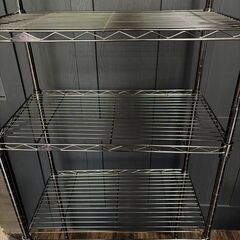 美品 アルミラック キャスター付きの画像