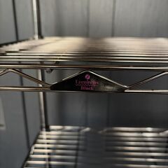 美品 アルミラック キャスター付きの画像