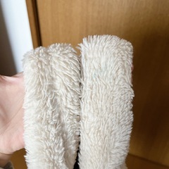 トートバッグ　ファー　ボア　もこもこ　冬　白の画像