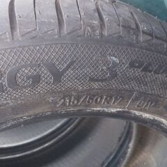 17インチ 応談可能 美品 中古タイヤ1本  8～9分山(31M3419) 215/50/R17 TO-YO-(トーヨー)の画像