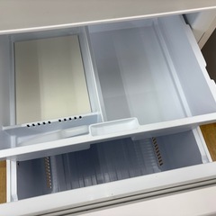 【ドリーム川西店限定】☆ジモティー見たよ割引☆ 三菱 3ドア冷蔵庫 MR-CX27E-W 2020  クリーニング済み 【 】の画像