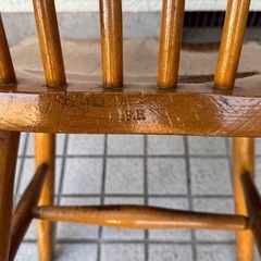 アンティーク　イギリス雑貨　椅子　ダイニングチェア　ビンテージ　vintage　の画像