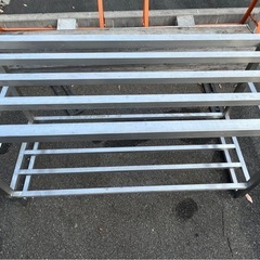 ステンレス製水槽台・キャビネット1490×590×900 の画像