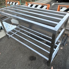 ステンレス製水槽台・キャビネット1490×590×900 の画像