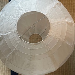 和風提灯型照明の画像