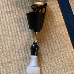 和風提灯型照明の画像