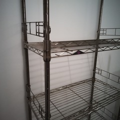 メタルラック（メタルゴールド）【町田市再生家具】252631の画像