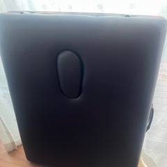 セブンビューティー　折りたたみ式マッサージベッド ブラウン　美品の画像