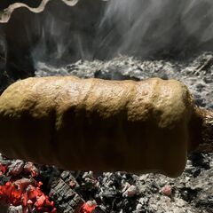 12/20　火囲いcafe+焚き火ケーキと、でかリース遊び…