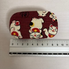 猫ちゃん柄の印鑑ケースの画像