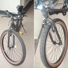 自転車★マウンテンバイク★DRIDE XX ドライドダブルエックス★ファットバイク★６段変速★26インチの画像