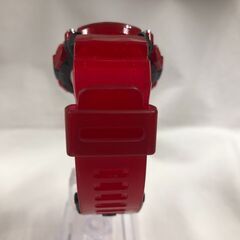 【ジャングルジャングルサカイ石津店】　カシオ CASIO G-SHOCK  腕時計 クオーツ アナデジ 2針 カーボン 樹脂 スケルトン レッド ブラック GA-2200SKLの画像