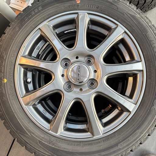 １５５／６５Ｒ１４　７５Ｑ　　２１年製