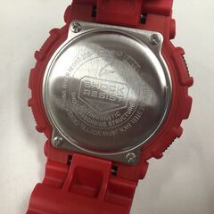 【ジャングルジャングルサカイ石津店】　CASIO カシオ G-SHOCK 腕時計　GA-110FC-1A 海外モデル 　アナログ デジタル アナデジ クレイジーカラーズ 赤 レッド イエロー ビックフェイス　堺市 西区 堺区 石津の画像