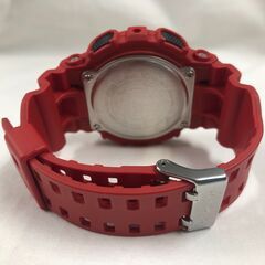 【ジャングルジャングルサカイ石津店】　CASIO カシオ G-SHOCK 腕時計　GA-110FC-1A 海外モデル 　アナログ デジタル アナデジ クレイジーカラーズ 赤 レッド イエロー ビックフェイス　堺市 西区 堺区 石津の画像