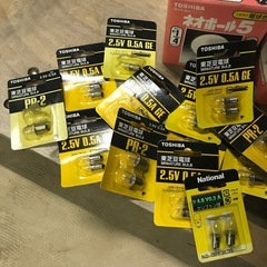 未使用品！TOSHIBAの電球などまとめて！の画像