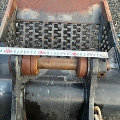 ユンボ　スケルトンバケット振いバケツ　アタッチメント の画像