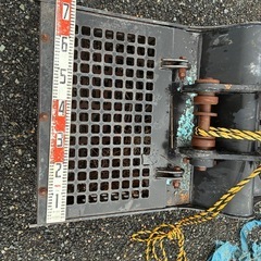 ユンボ　スケルトンバケット振いバケツ　アタッチメント の画像