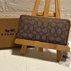 coach 長財布　新品未使用　の画像