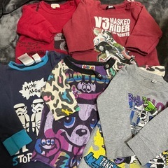 今月処分します！子供服 長袖 トレーナー 冬 80の画像