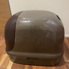 ニャンとも清潔トイレ ドームタイプ ブラウンの画像