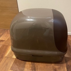 ニャンとも清潔トイレ ドームタイプ ブラウンの画像