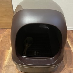 ニャンとも清潔トイレ ドームタイプ ブラウンの画像