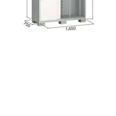 イナバ物置 エスモ ESF-1607A TWの画像