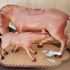 馬の置物　干支の画像