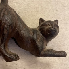 【引渡し決定】猫の置き物の画像