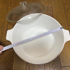 Corning Ware 耐熱ガラス鍋の画像