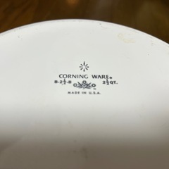Corning Ware 耐熱ガラス鍋の画像