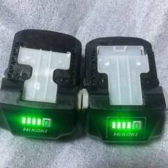 ④ハイコーキマルチボルトバッテリー中古美品、２個の画像