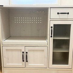 食器棚　ロータイプの画像