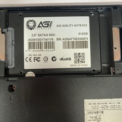 【ジャンク】富士通　FUJITSU LIFEBOOK AH56/G FMVA56 AGI SSD 中古　リサイクルショップ宮崎屋　住吉店25.12.11の画像