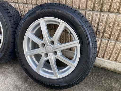 スタッドレスタイヤ4本ホイール付175/65/R15 