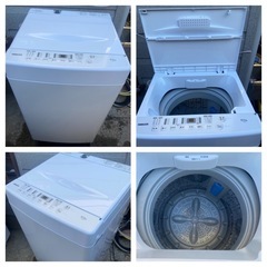 【受付終了】【23区近隣配送設置無料 】 M673 超美品 YAMAZEN 2024年製 全自動洗濯機 6.0kg  の画像