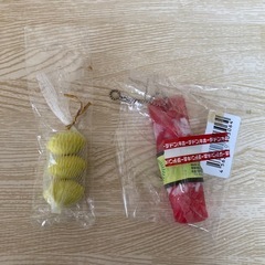 レモン＆肉巻き　ミニチュア　キーホルダー　人気の画像