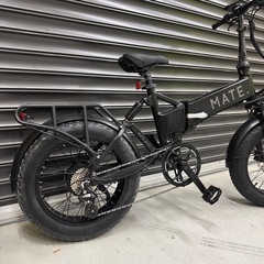 MATE.BIKE    MATE X   　Subdued Blackの画像