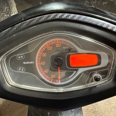 ★支払い総額8.8万円★関東圏内即日配送可能！スズキ　アドレスv125S CF4MA 人気のv125入荷しました♪Sタイプ！社外マフラー！バックレスト付き！の画像