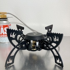 全国送料無料　半額　キャンプ　シングルバーナー　ガスコンロ　災害用　⑧の画像